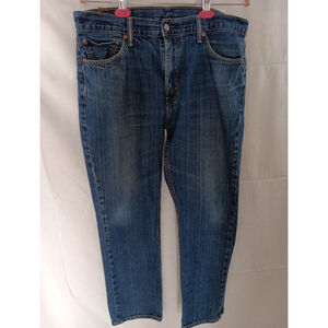 Levi Premium 511 Denim Jeans Mens Size 38x32 Blue Regular Straight See Notes